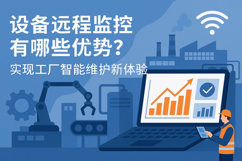 设备远程监控有哪些优势？实现工厂智能维护新体验