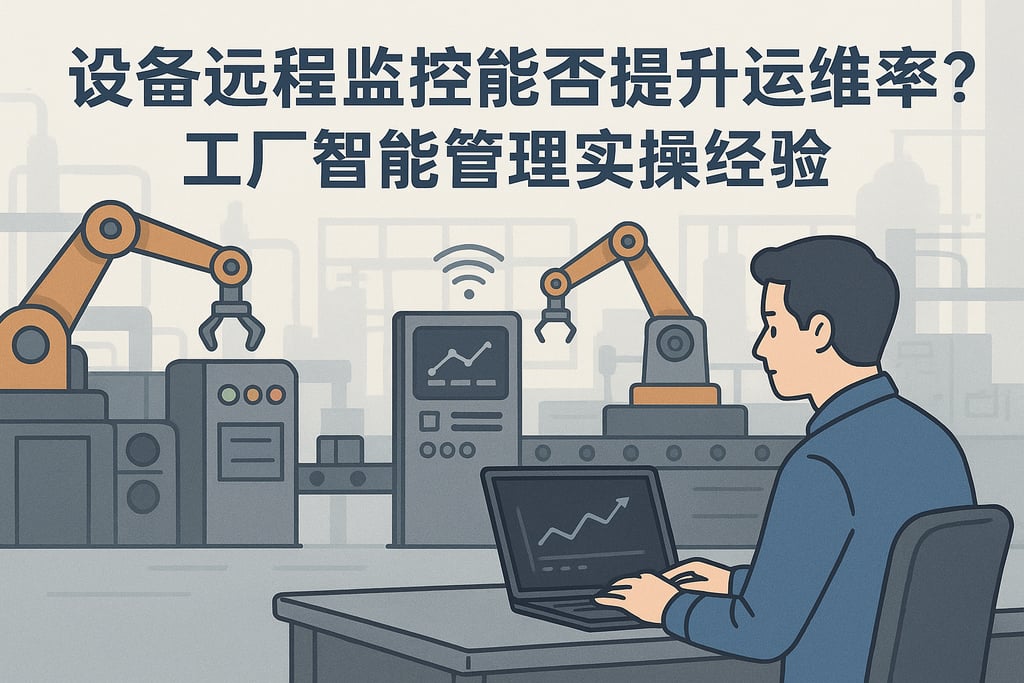 设备远程监控能否提升运维效率？工厂智能管理实操经验