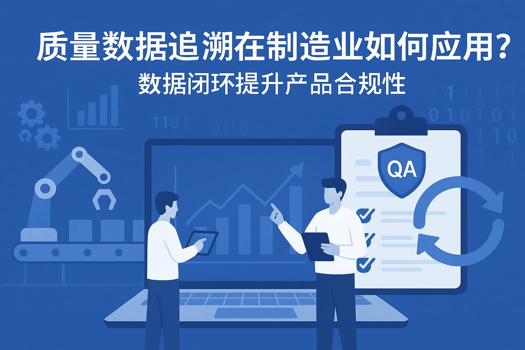 质量数据追溯在制造业如何应用？数据闭环提升产品合规性