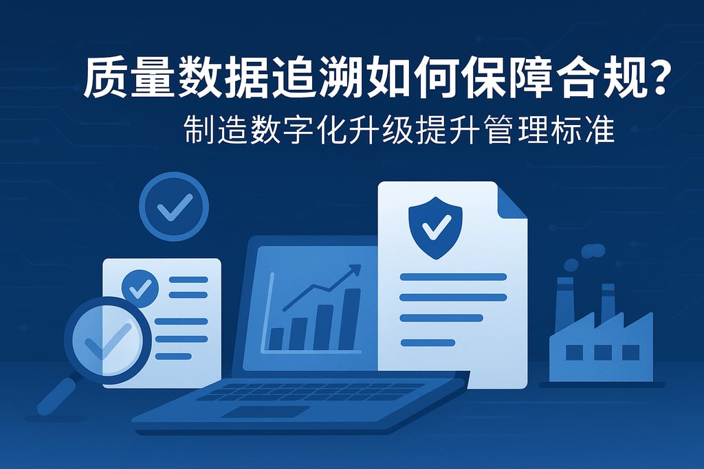 质量数据追溯如何保障合规？制造数字化升级提升管理标准
