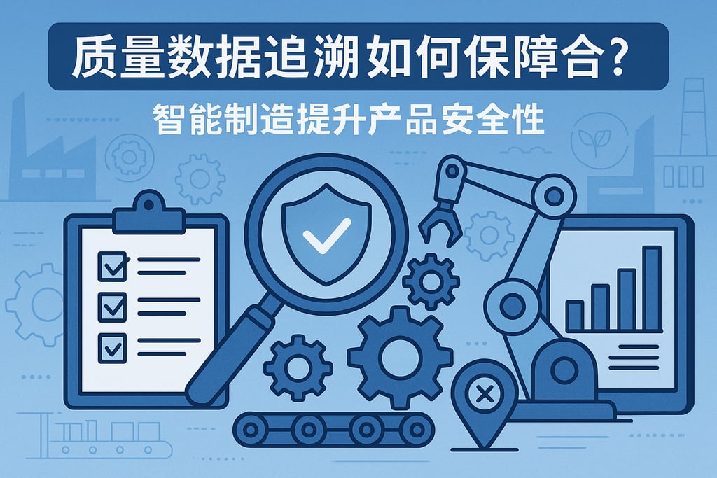 质量数据追溯如何保障合规？智能制造提升产品安全性