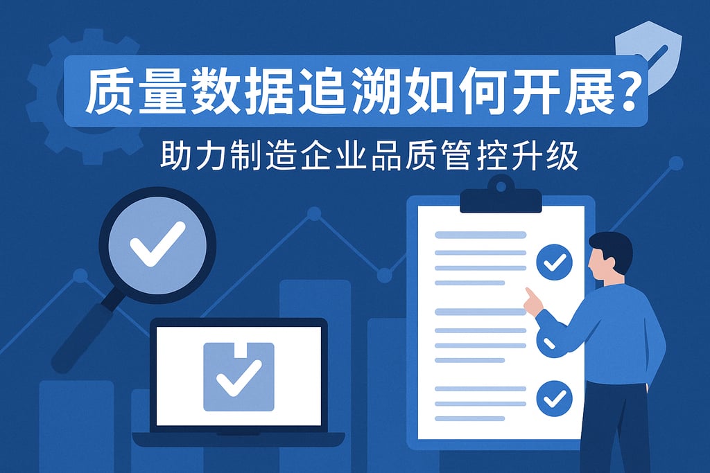 质量数据追溯如何开展？助力制造企业品质管控升级