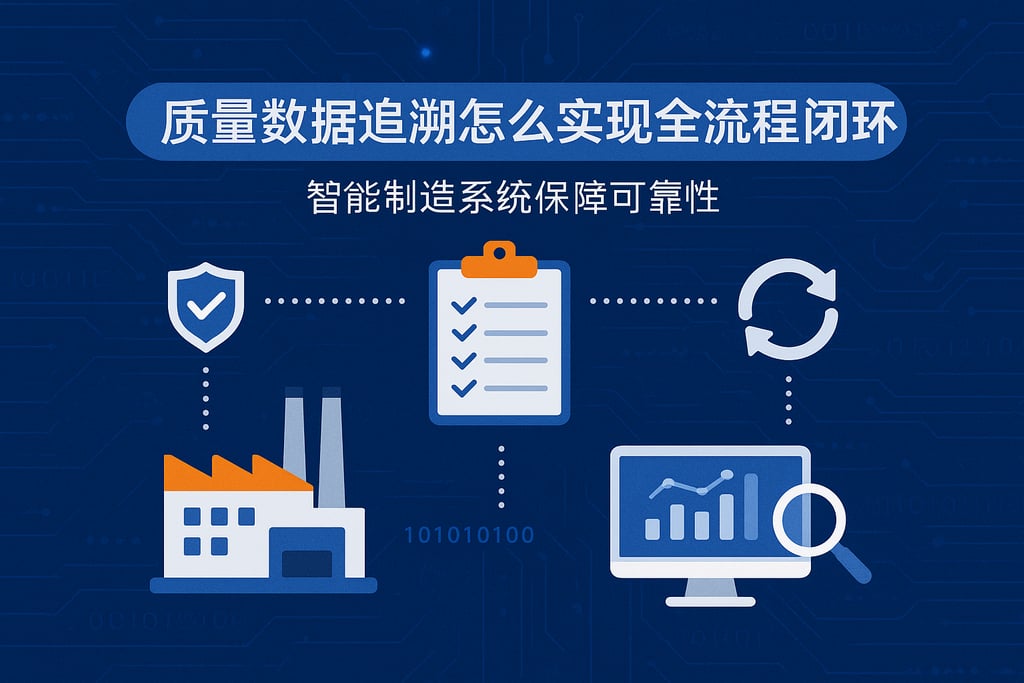 质量数据追溯怎么实现全流程闭环？智能制造系统保障可靠性