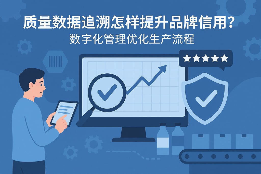 质量数据追溯怎样提升品牌信用？数字化管理优化生产流程