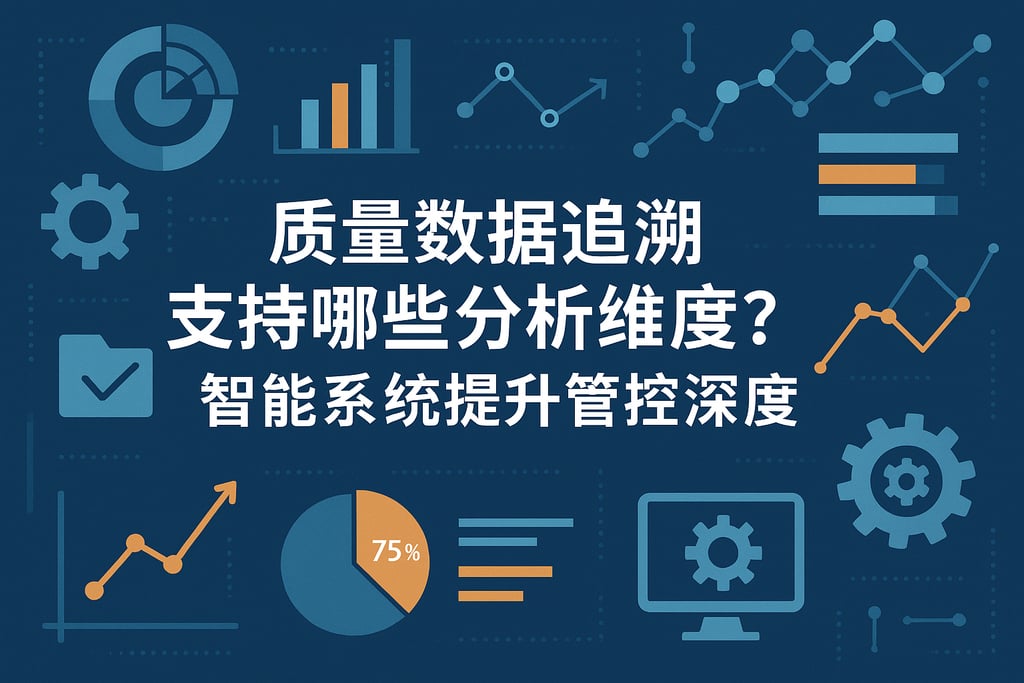 质量数据追溯支持哪些分析维度？智能系统提升管控深度
