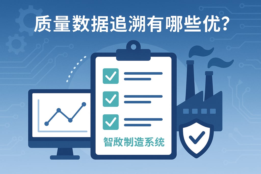质量数据追溯有哪些优势？智能制造系统保障产品合规性