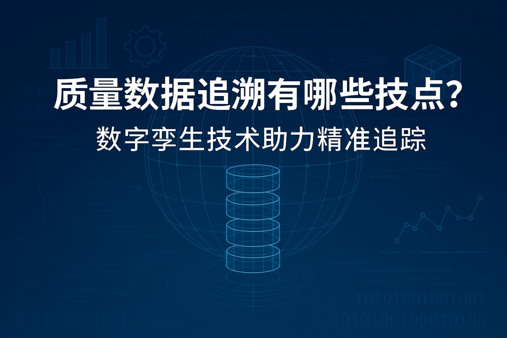 质量数据追溯有哪些技术难点？数字孪生技术助力精准追踪