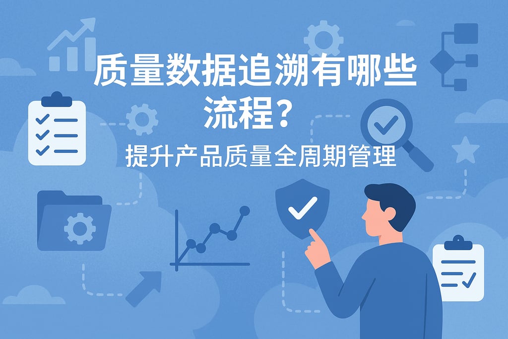 质量数据追溯有哪些流程？提升产品质量全周期管理