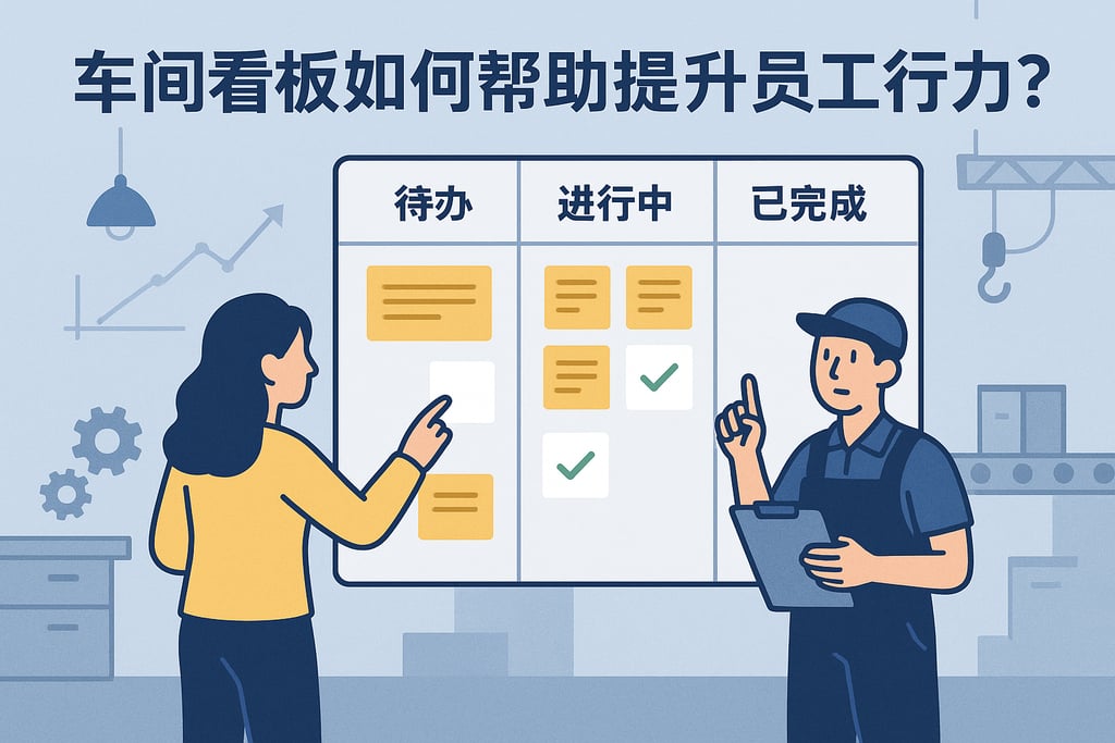 车间看板如何帮助提升员工执行力？任务实时可视化管理