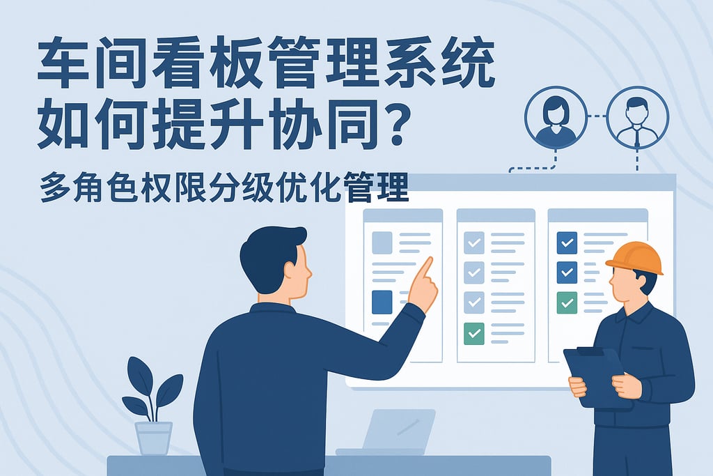 车间看板管理系统如何提升协同？多角色权限分级优化管理