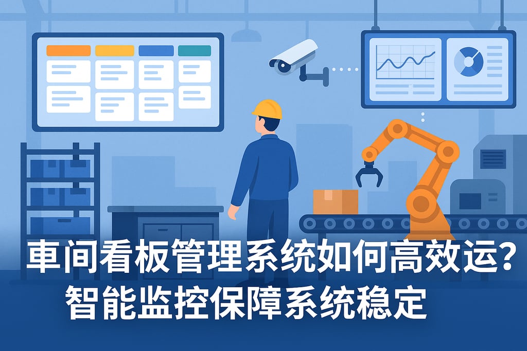 车间看板管理系统如何高效运维？智能监控保障系统稳定