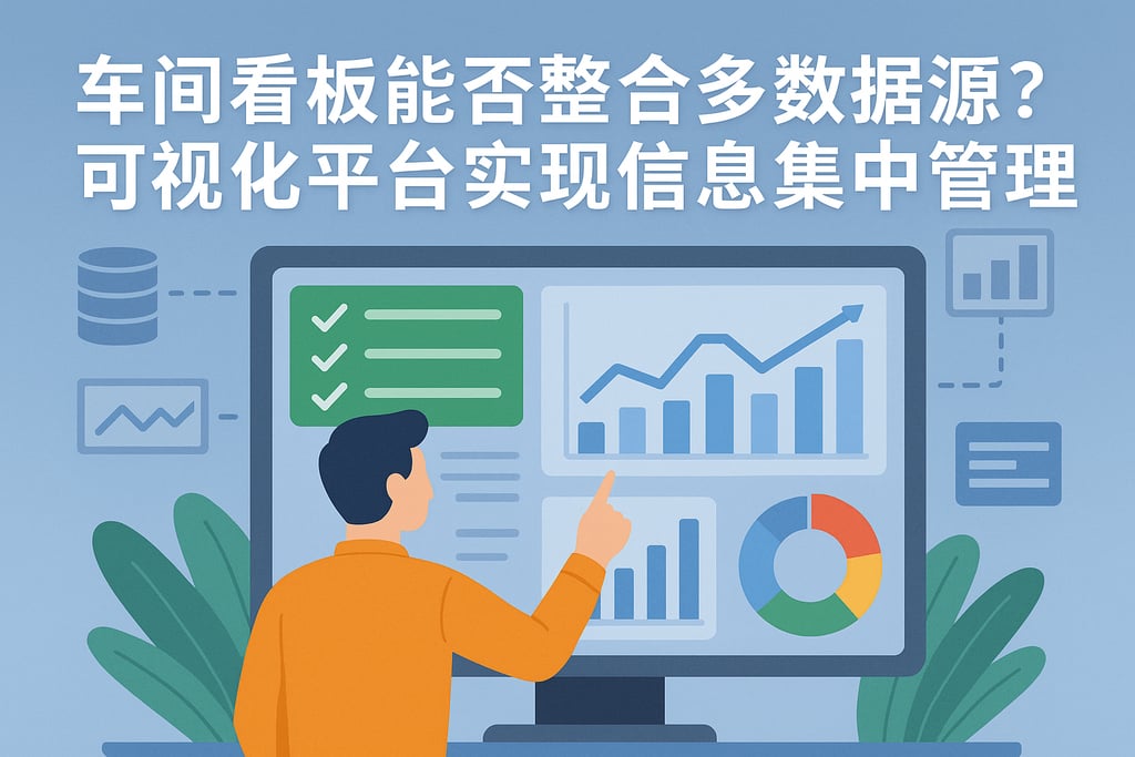 车间看板能否整合多数据源？可视化平台实现信息集中管理