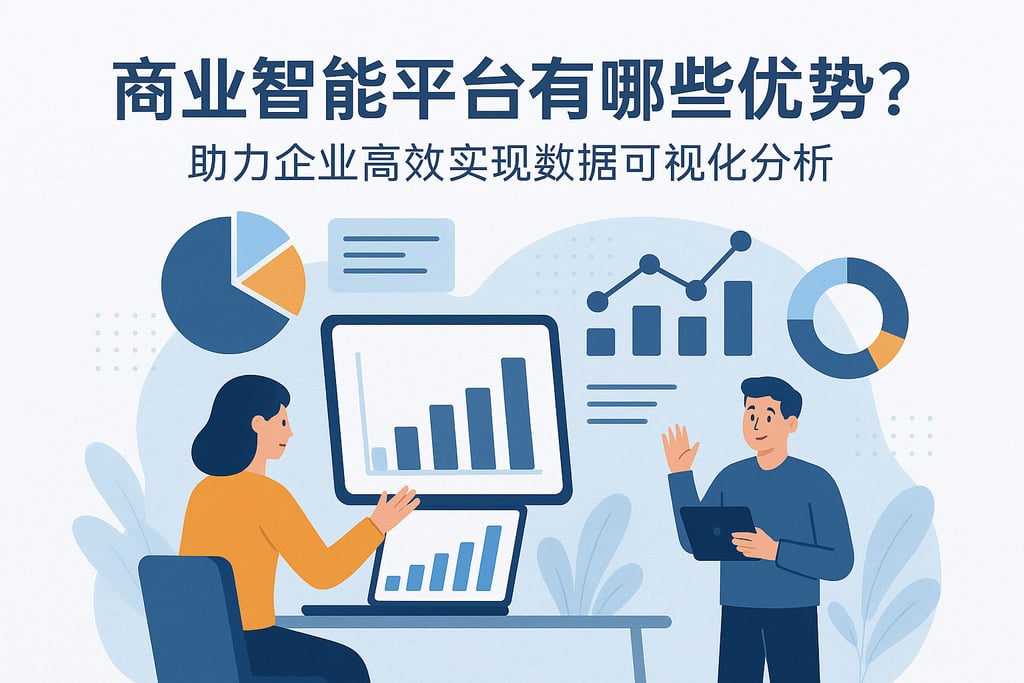 商业智能平台有哪些优势？助力企业高效实现数据可视化分析