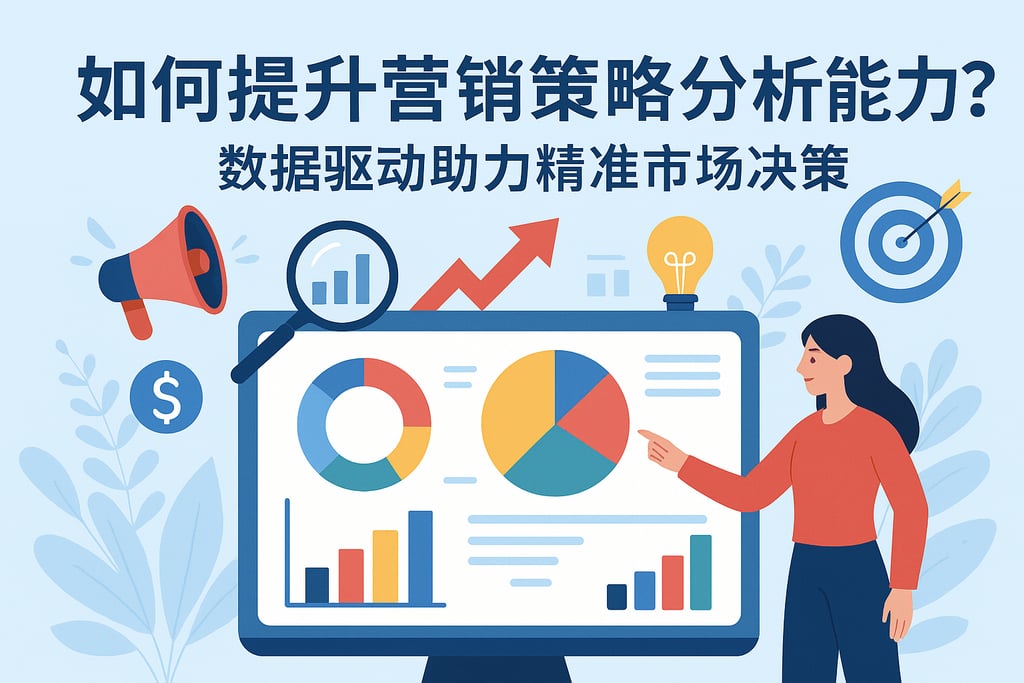 如何提升营销策略分析能力？数据驱动助力精准市场决策