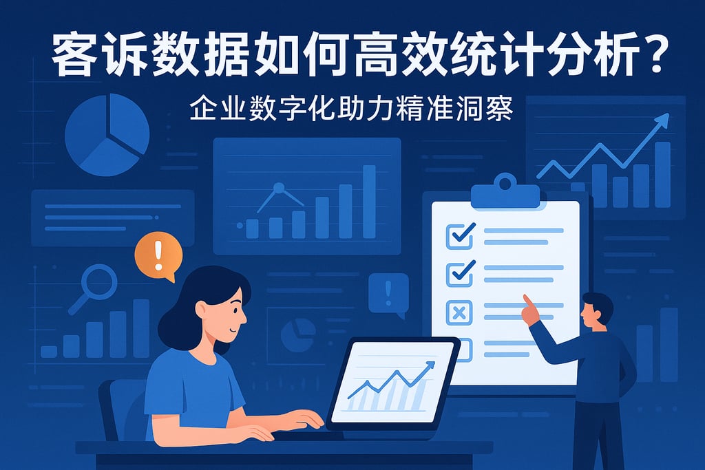 客诉数据如何高效统计分析？企业数字化助力精准洞察
