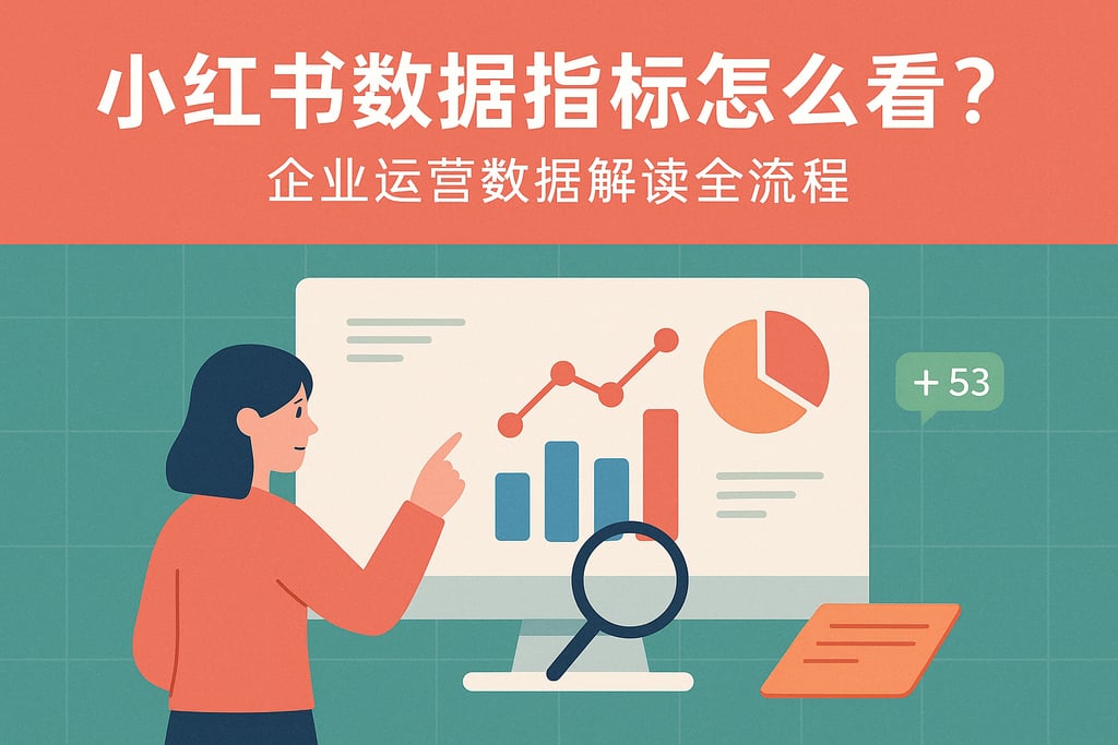 小红书数据指标怎么看？企业运营数据解读全流程