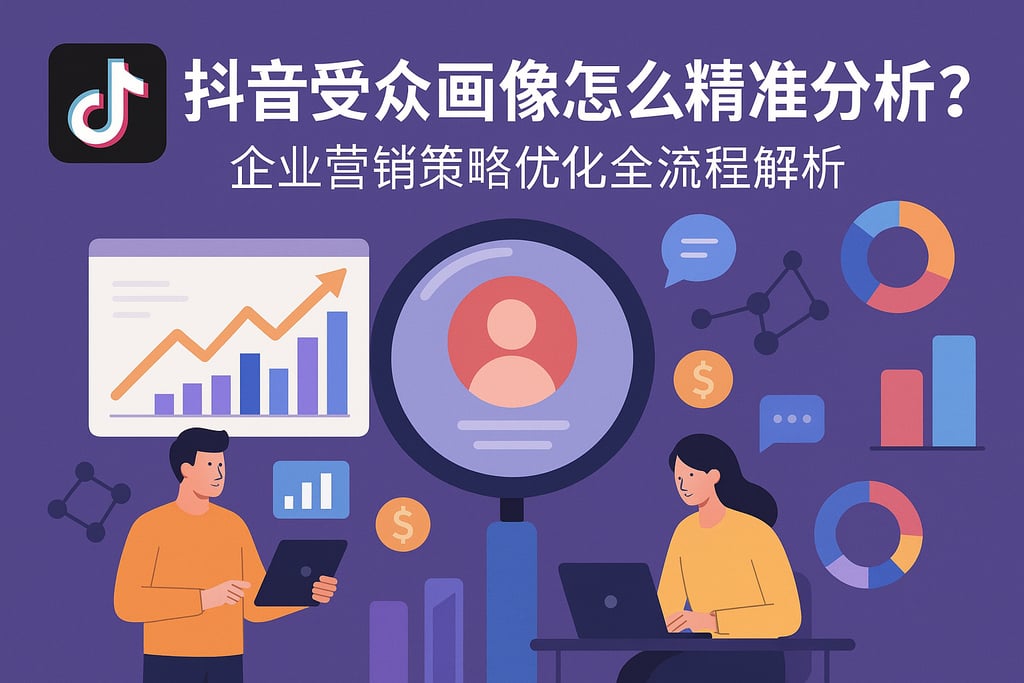 抖音受众画像怎么精准分析？企业营销策略优化全流程解析