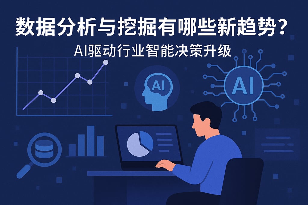 数据分析与挖掘有哪些新趋势？AI驱动行业智能决策升级