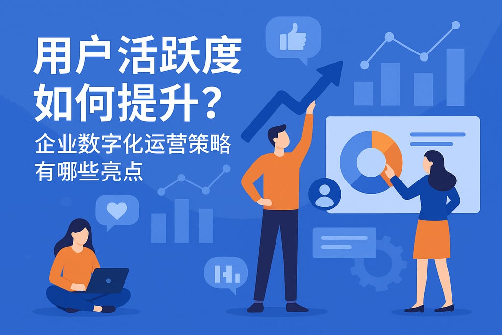 用户活跃度如何提升？企业数字化运营策略有哪些亮点