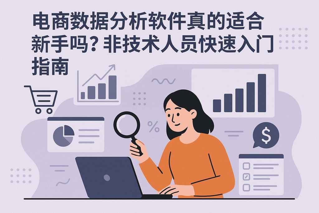 电商数据分析软件真的适合新手吗？非技术人员快速入门指南