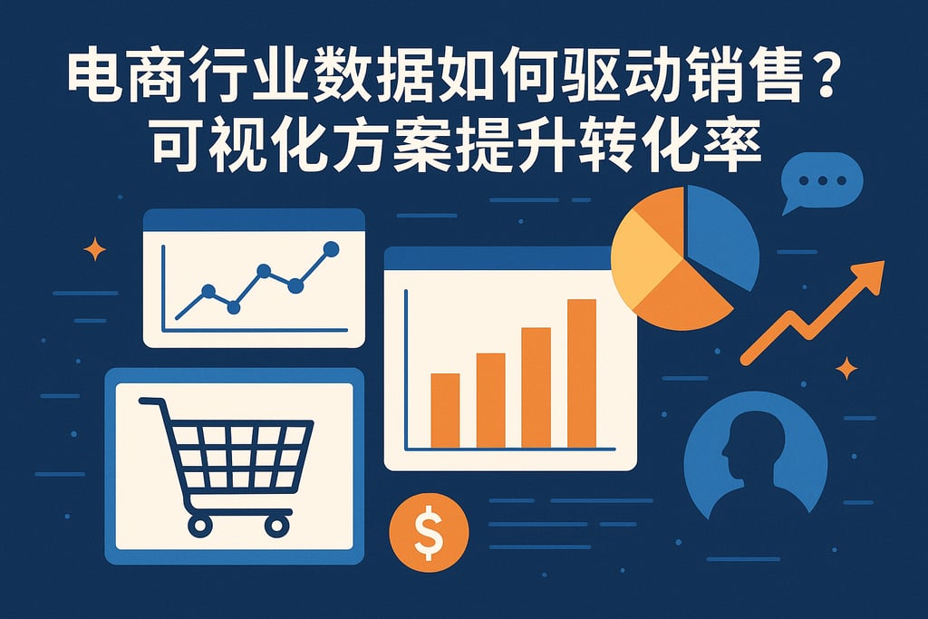电商行业数据如何驱动销售？可视化方案提升转化率