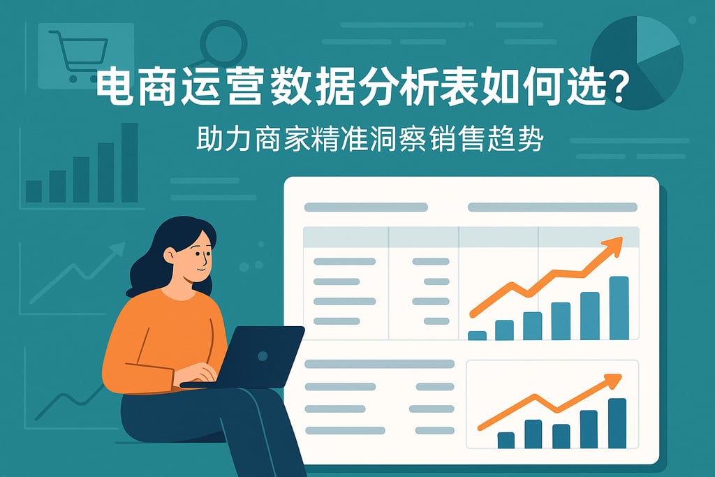 电商运营数据分析表如何选？助力商家精准洞察销售趋势