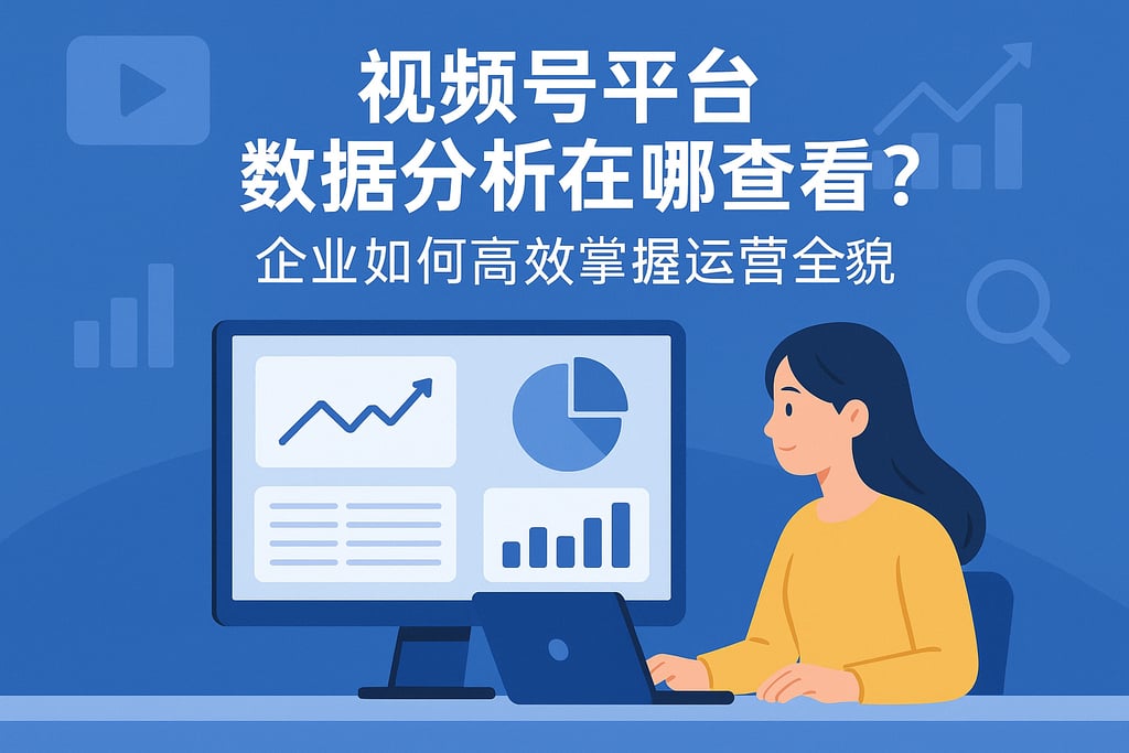 视频号平台数据分析在哪查看？企业如何高效掌握运营全貌