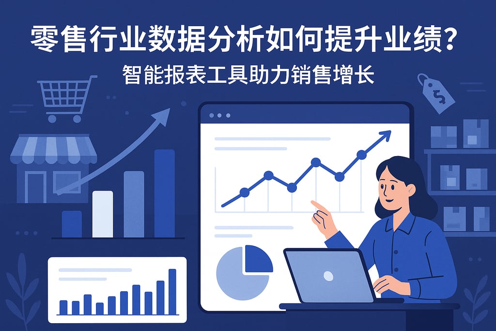 零售行业数据分析如何提升业绩？智能报表工具助力销售增长