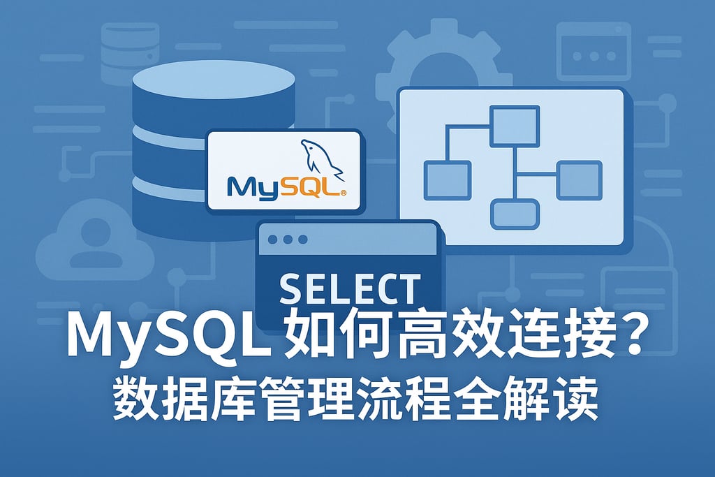 mysql如何高效连接？数据库管理流程全解读