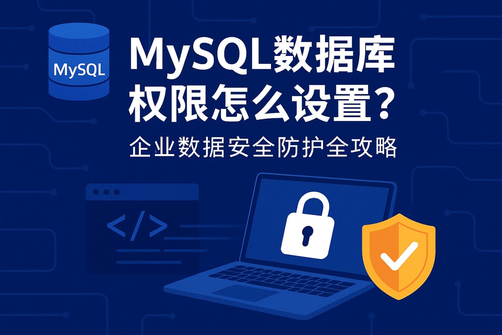 mysql数据库权限怎么设置？企业数据安全防护全攻略