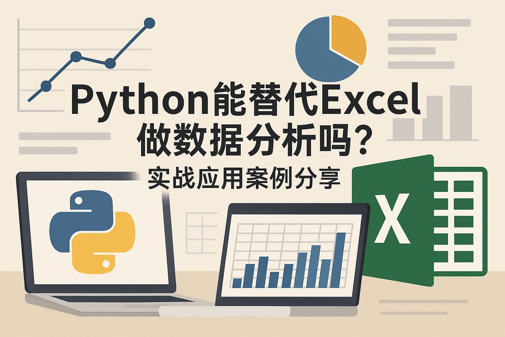 python能替代excel做数据分析吗？实战应用案例分享