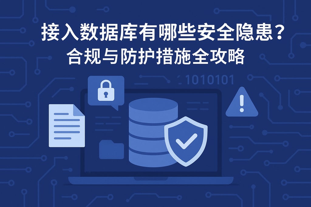 接入数据库有哪些安全隐患？合规与防护措施全攻略