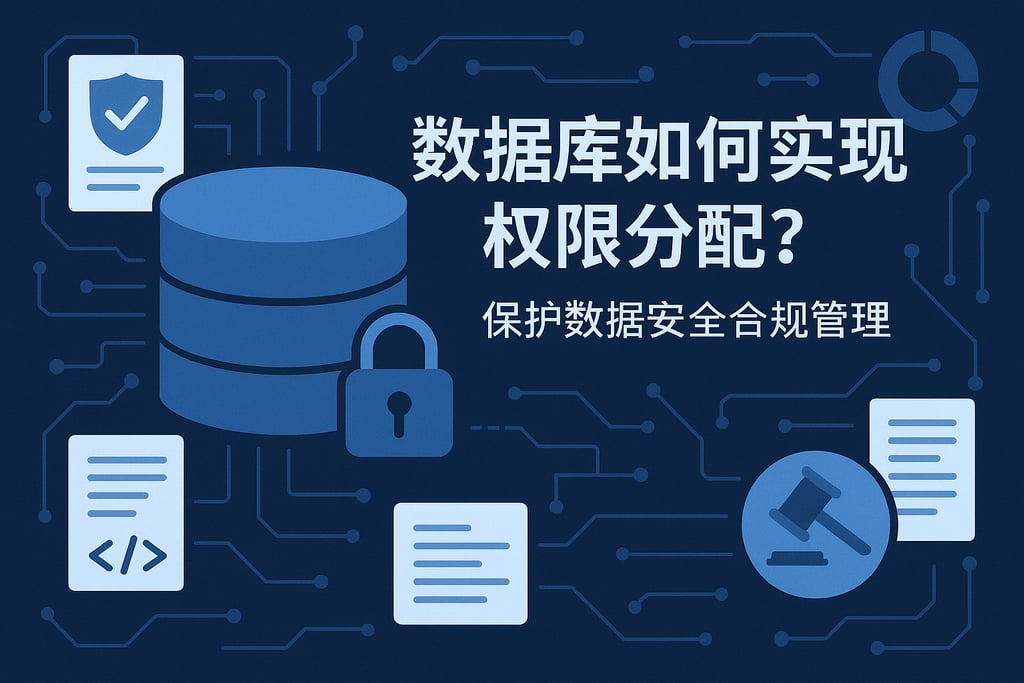数据库如何实现权限分配？保护数据安全合规管理