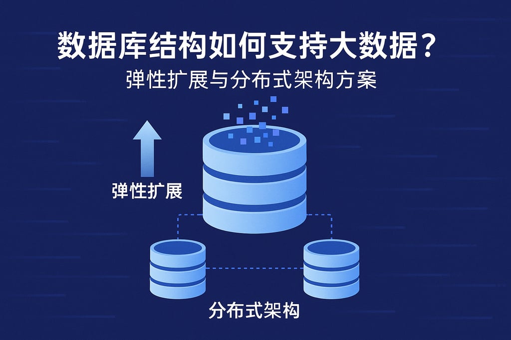 数据库结构如何支持大数据？弹性扩展与分布式架构方案