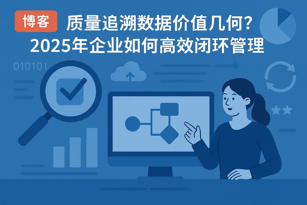 质量追溯数据价值几何？2025年企业如何高效闭环管理