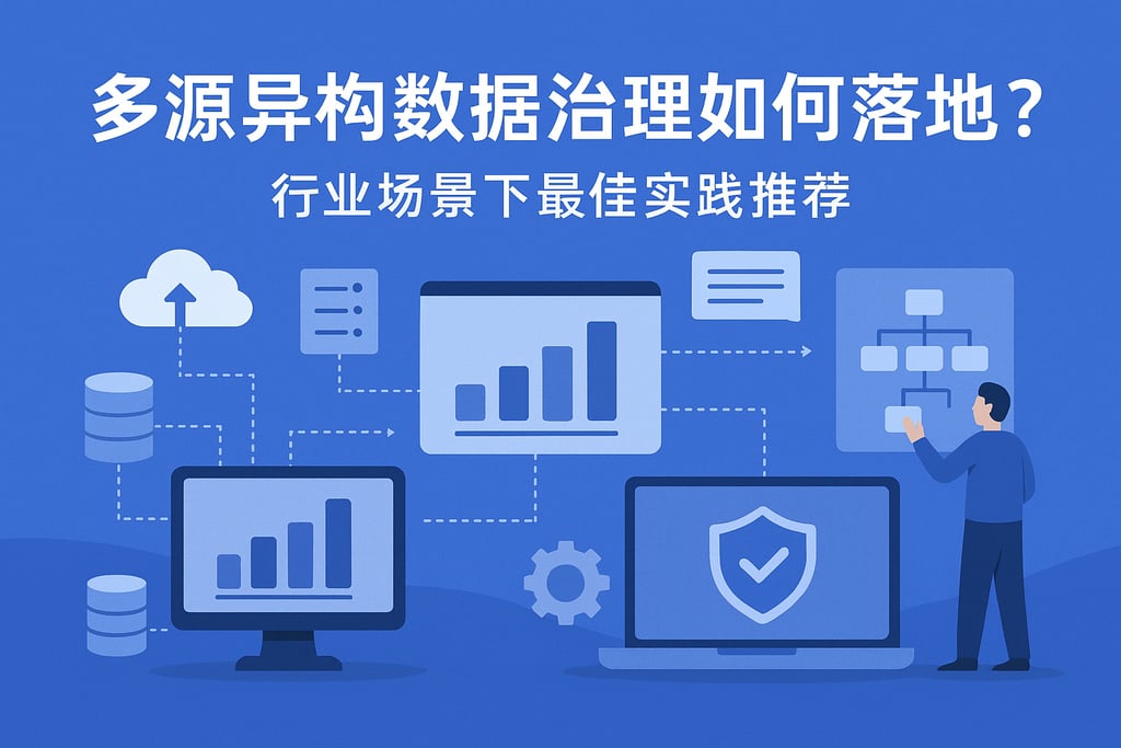多源异构数据治理如何落地？行业场景下最佳实践推荐-帆软企业数字化知识百科