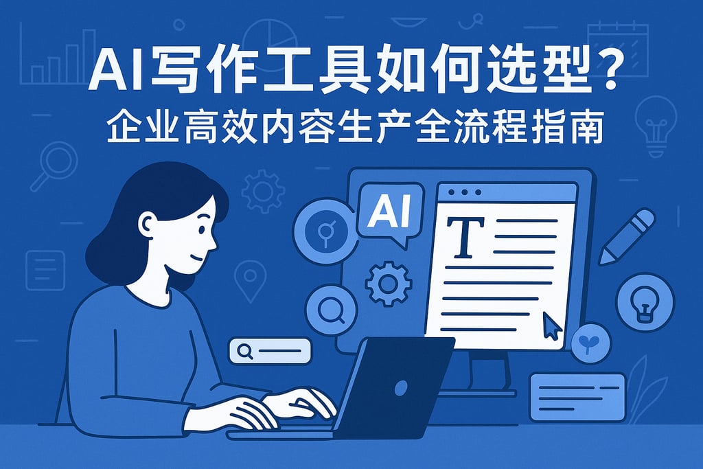 AI写作工具如何选型？企业高效内容生产全流程指南