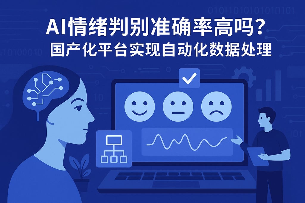 AI情绪判别准确率高吗？国产化平台实现自动化数据处理