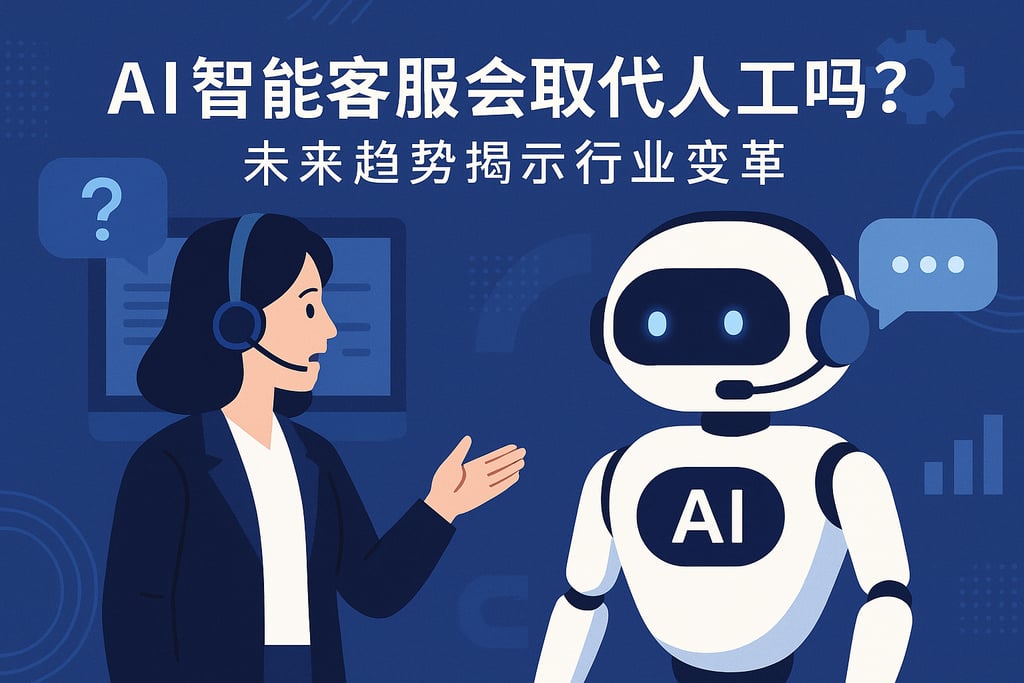 AI智能客服会取代人工吗？未来趋势揭示行业变革