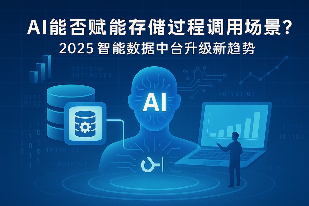 AI能否赋能存储过程调用场景？2025智能数据中台升级新趋势