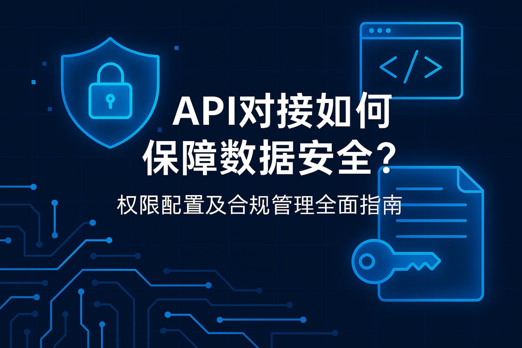 API对接如何保障数据安全？权限配置及合规管理全面指南