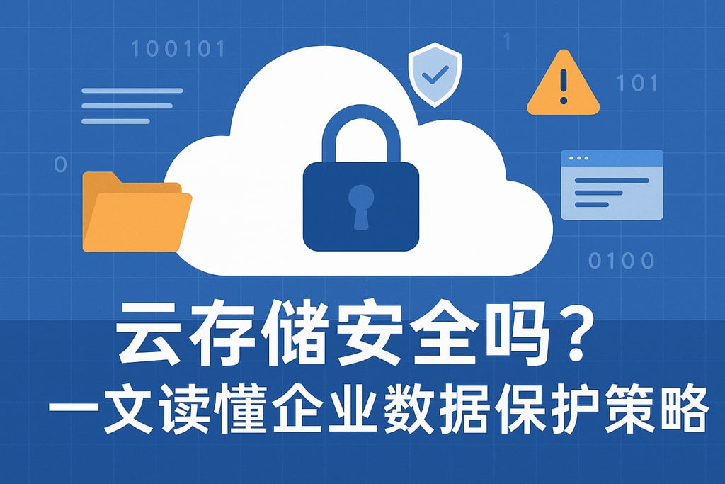 云存储安全吗？一文读懂企业数据保护策略