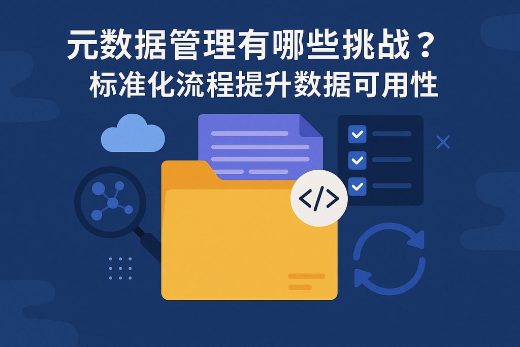 元数据管理有哪些挑战？标准化流程提升数据可用性