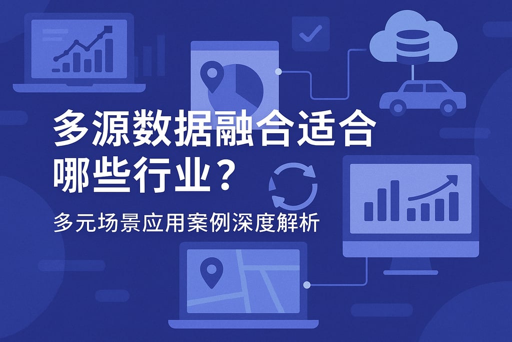 多源数据融合适合哪些行业？多元场景应用案例深度解析