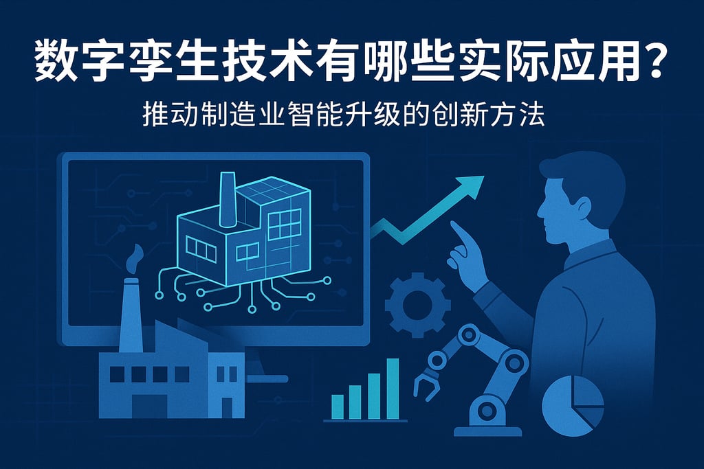 数字孪生技术有哪些实际应用？推动制造业智能升级的创新方法