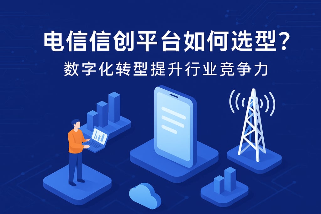电信信创平台如何选型？数字化转型提升行业竞争力