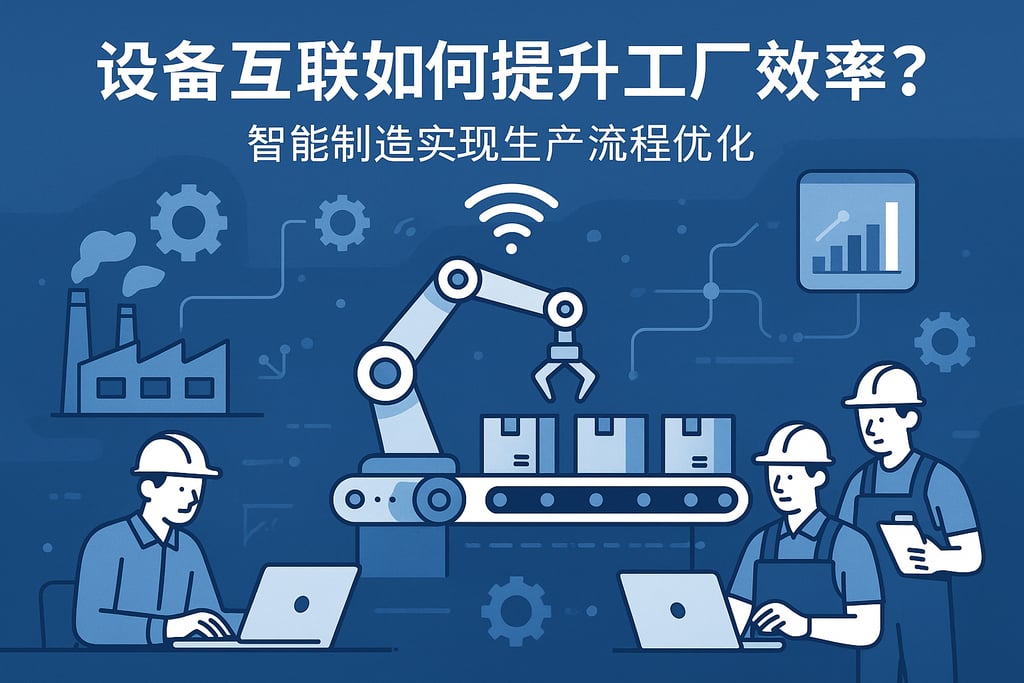 设备互联如何提升工厂效率？智能制造实现生产流程优化