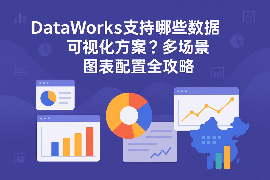 Dataworks支持哪些数据可视化方案？多场景图表配置全攻略