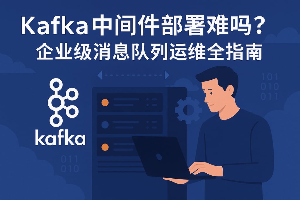 Kafka中间件部署难吗？企业级消息队列运维全指南