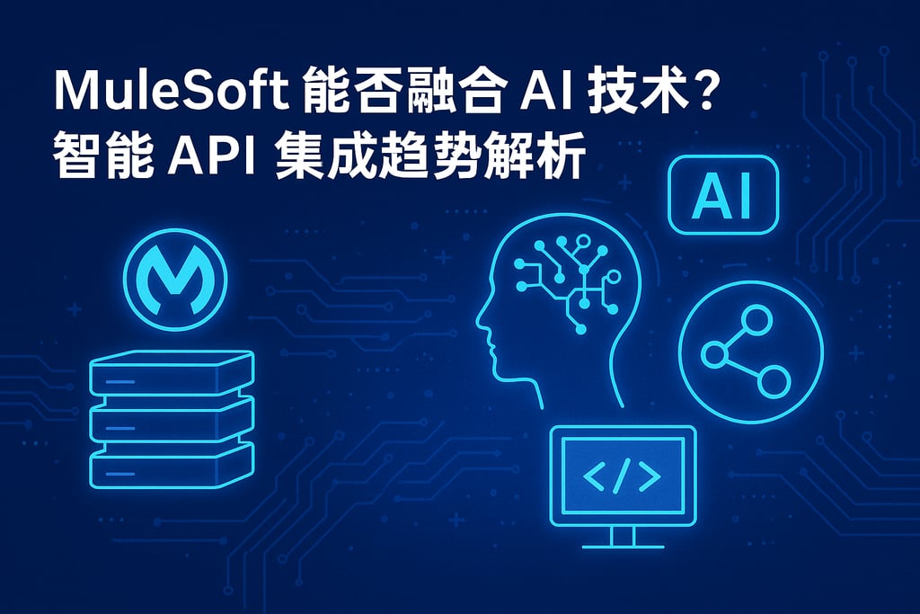 mulesoft能否融合AI技术？智能API集成趋势解析